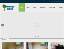 Tablet Screenshot of akamwesi.net